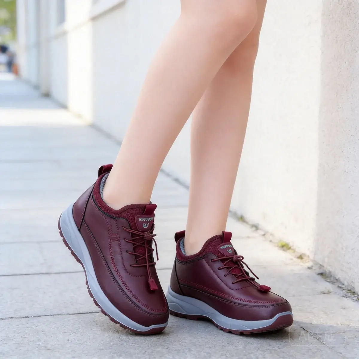 🌈⛄【Rozmiary 35–41】Nowe damskie sneakersy na sezon jesień/zima 💝 – wygodne, z ociepleniem z polaru i miękką podeszwą, wykonane z naturalnej skóry.