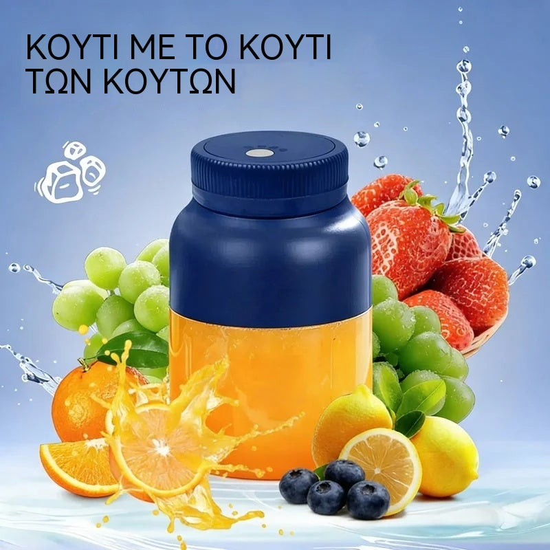 🧅🔪Μικρό πολυλειτουργικό επαναφορτιζόμενο φορητό μπλέντερ για οικιακή χρήση