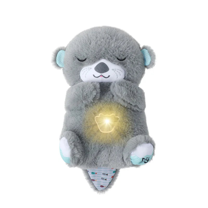 👶💤【Compra 1 y llévate 1 gratis🔥】Peluches con movimiento para un sueño reparador del bebé - Nutria interactiva con sonidos y movimientos