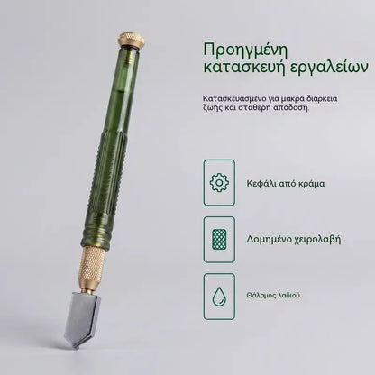 💎 Επαγγελματικός κόφτης γυαλιού για γυαλί και κεραμικά