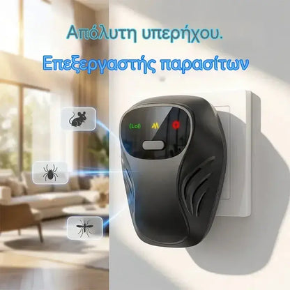 1 τεμάχιο για 26 ευρώ🐁Υπερηχητικό απωθητικό παρασίτων με 4 λειτουργίες