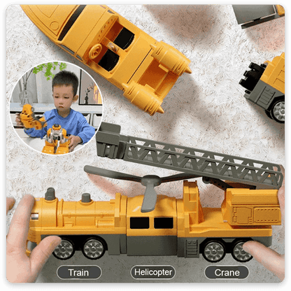 🎁👶【50% DE DESCUENTO】【16/26/35 piezas】Bloques magnéticos de construcción, juguetes educativos Transformers