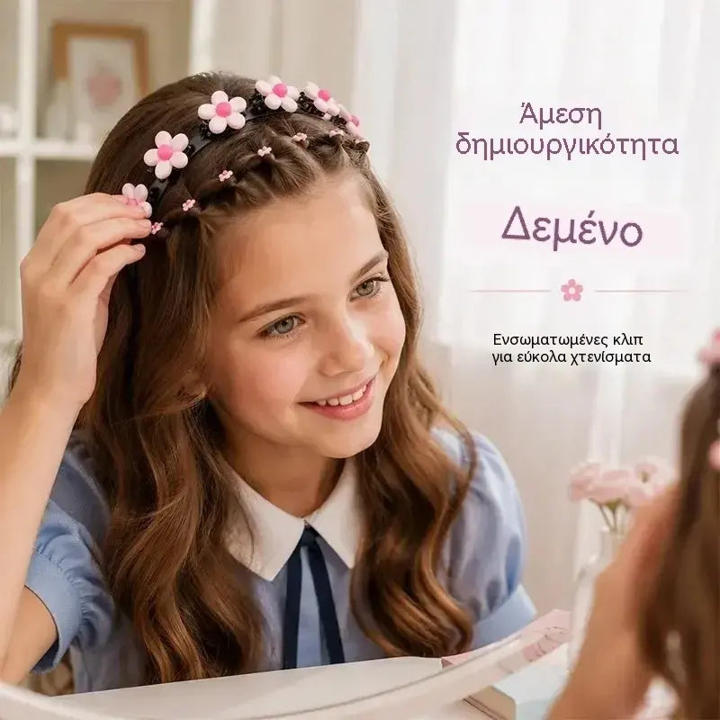🔥5 τεμάχια με 28 ευρώ🎀Προσφορά μισής τιμής👧 Σκουφάκι στεγνώματος μαλλιών με σχέδια κινουμένων σχεδίων για κορίτσια: μαλακό και άνετο, ιδανικό για καθημερινή χρήση🌸