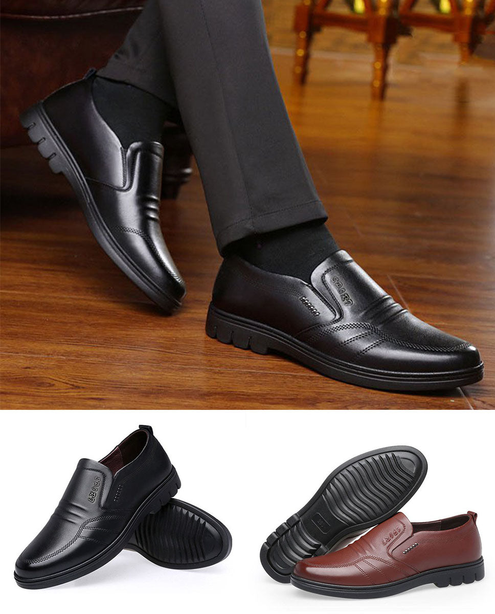 🔥【Compre uno y llévese otro gratis】【39-44】Zapatos de vestir para hombre
