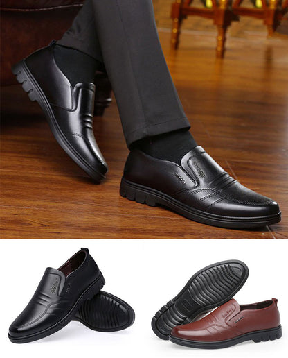 🔥【Compre uno y llévese otro gratis】【39-44】Zapatos de vestir para hombre
