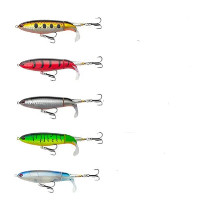 🐟🎣【5 sztuk】5 przynęt biomimetycznych: realistyczne ruchy pływackie, ostre i wysokie haki, odpowiednie zarówno do wody słodkiej, jak i słonej.
