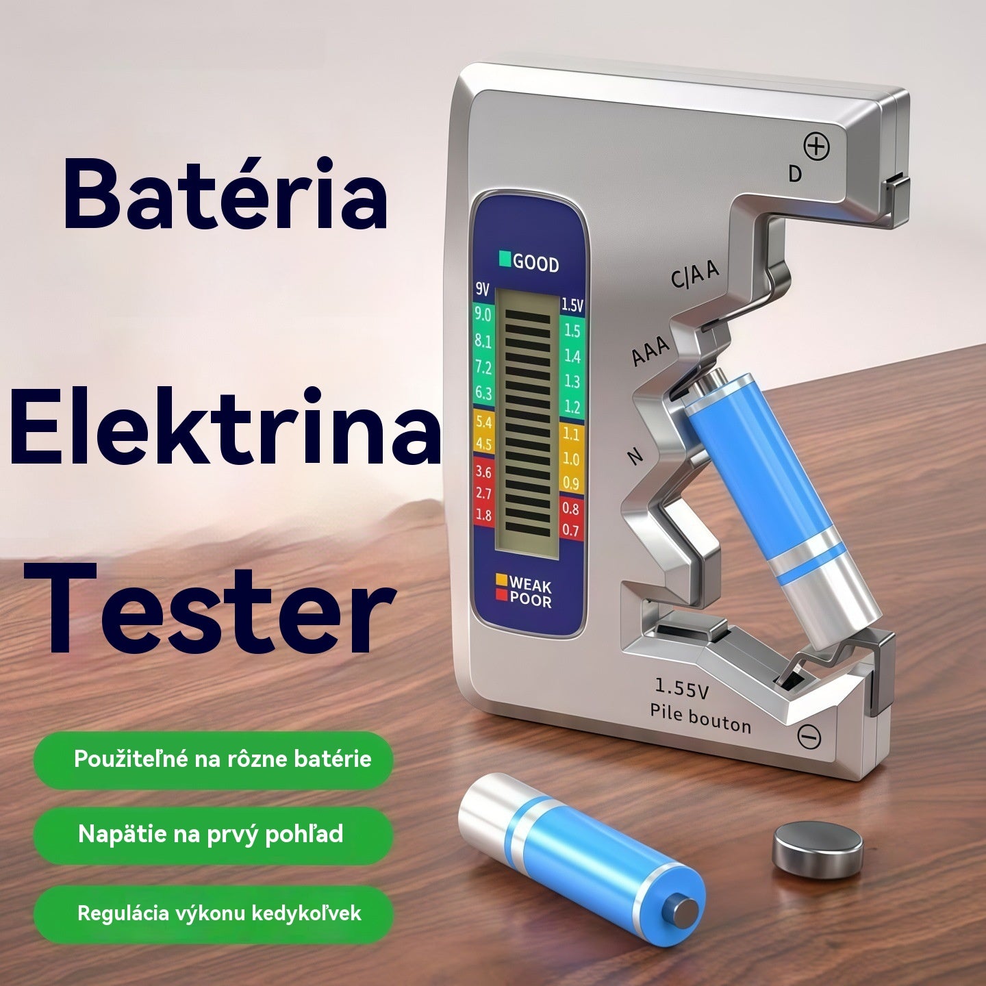 ⚡🔋Testery batérií vám uľahčia život