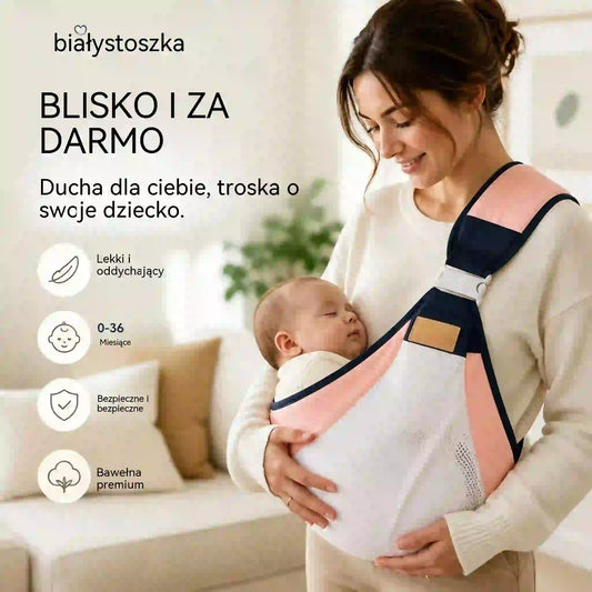👶 Lekkie, ergonomiczne nosidełko dla dziecka | Idealne na spacery i podróże ✈️