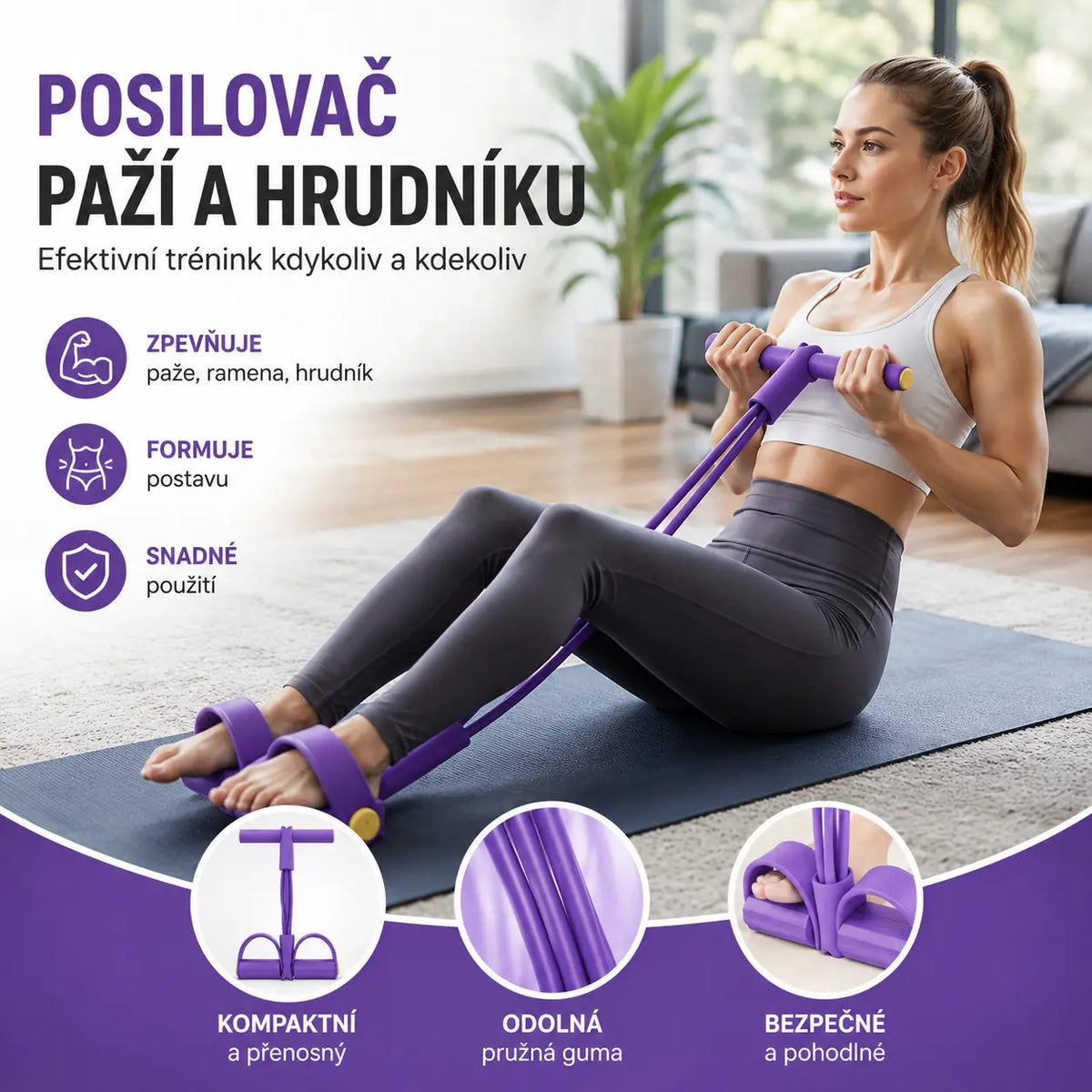 💜 OFERTA NA OSTATNI DZIEŃ – 50% RABATU💜 Sprzęt do ćwiczeń mięśni brzucha