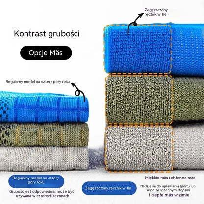 🧦【Opakowanie 10 sztuk】🧦 Nowo ulepszone skarpetki męskie (model 2026): oddychające, antybakteryjne i odporne na zapachy.