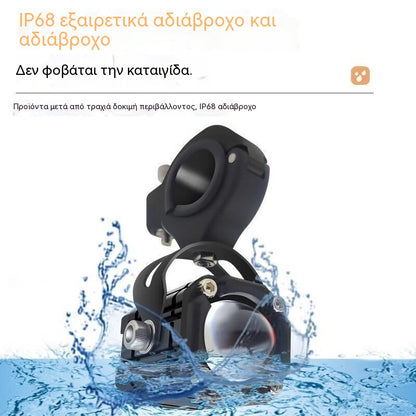 ⏳Προσφορά περιορισμένης χρονικής διάρκειας⏰Προβολείς LED μοτοσικλέτας Universal
