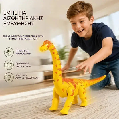 29 ευρώ το τεμάχιο🦕Ηλεκτρικός Βραχιόσαυρος που περπατά: ένα παιχνίδι-δεινόσαυρος με κίνηση, ηχητικά εφέ και μάτια που φωτίζονται με LED.