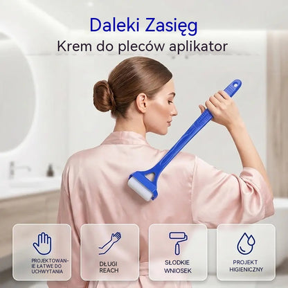🔥 Przestań się wykręcać jak precel! Aplikator z długim uchwytem do balsamów i kremów z filtrem, tylko ✨