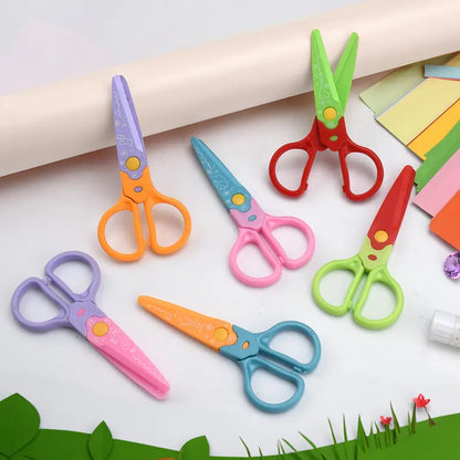 🥰【6 komada - 6 različitih oblika】Samo 22 eura✂️🌈Sigurnosne škare za djecu (za DIY konstrukcije)