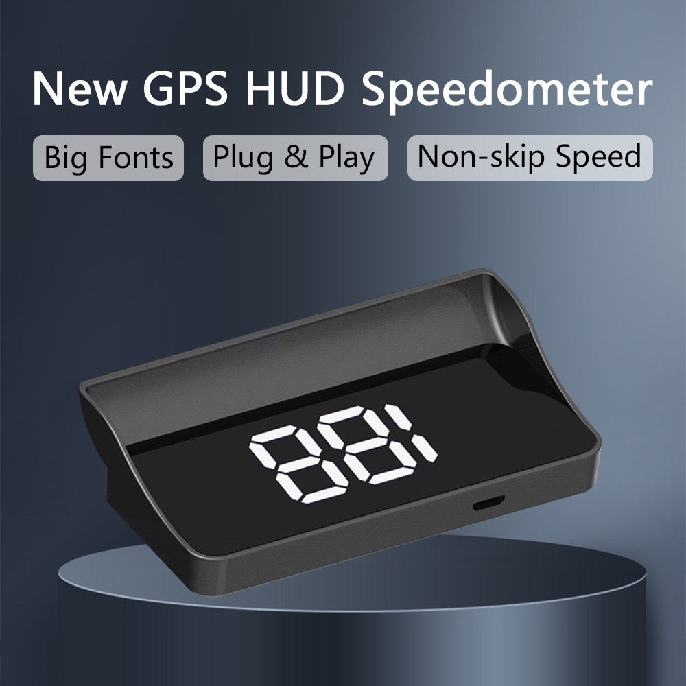 【Šveitsi sõjaväe GPS-navigatsioon vältimishoiatusega】Uus GPS-spidomeeter ja tahhomeeter HUD-ekraaniga