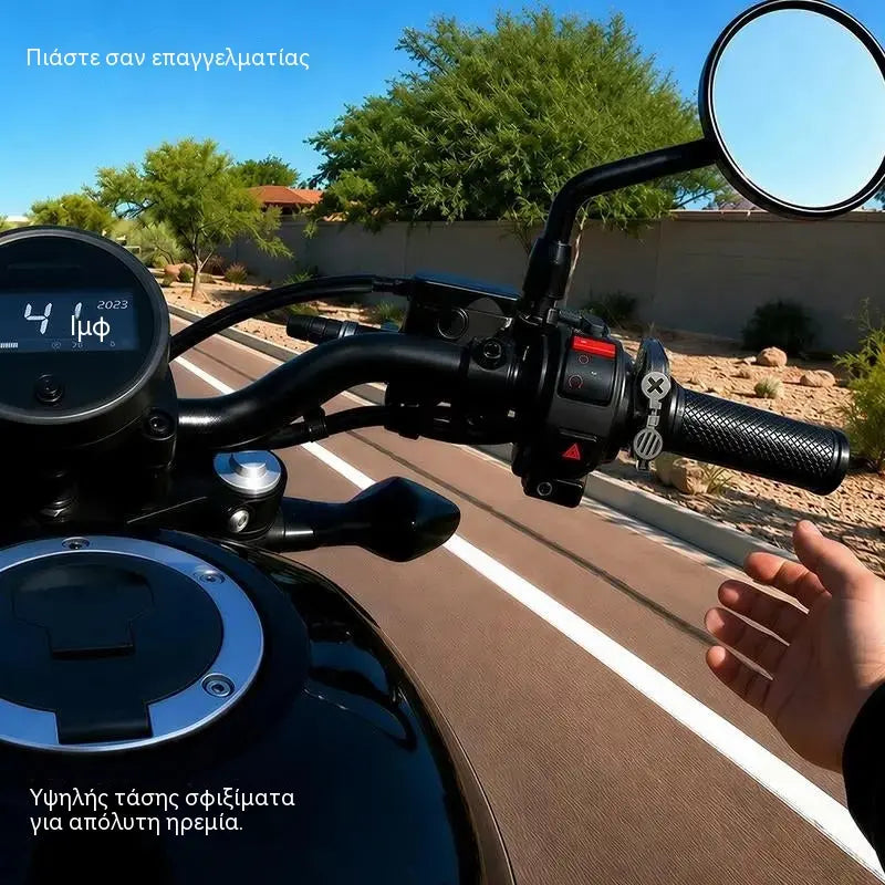 📢📢 50% ΕΚΠΤΩΣΗ!! ⏰ Μηχανικό Κλείδωμα Γκαζιού για Μοτοσικλέτες – Μεγάλες Αποστάσεις