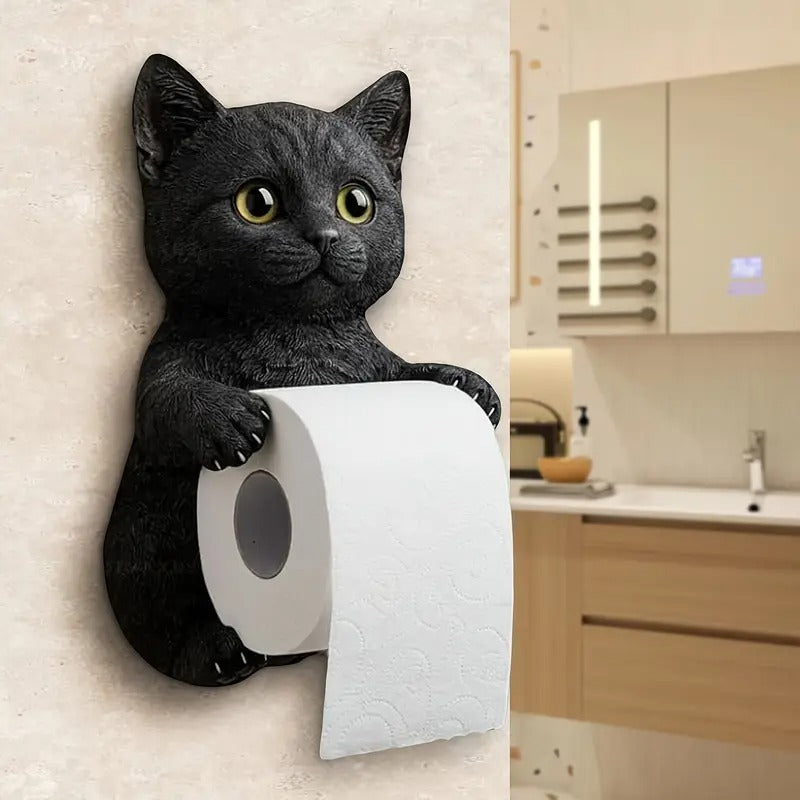 【1 kus 760 Kč】🐱Rozkošný držák na toaletní papír s motivem kočky