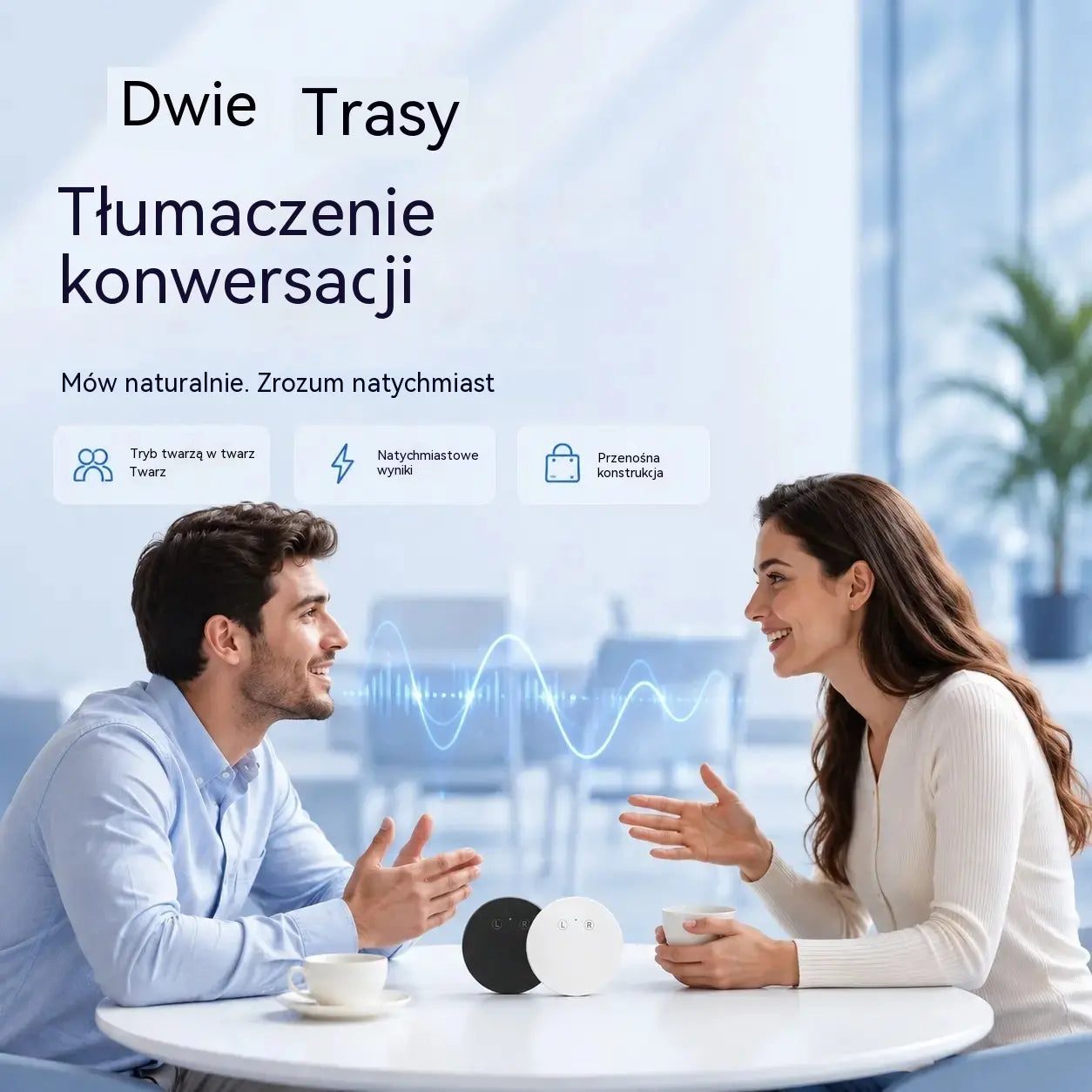 Urządzenie do tłumaczenia języków AI – dwukierunkowy tłumacz głosowy w czasie rzeczywistym z obsługą wielu języków