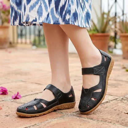 👡【36-42】Eleganckie i wygodne płaskie sandały