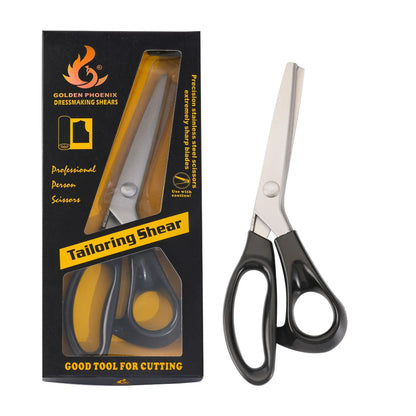 ✂️Επαγγελματικό ψαλίδι με οδοντωτή λεπίδα, κατάλληλο για ράψιμο, χειροτεχνίες και καθημερινές κατασκευές DIY.