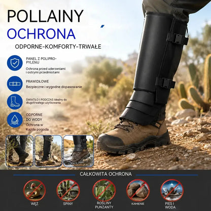 📢📢 50% ZNIŻKI!🚶‍♂️Regulowane, unisexowe getry outdoorowe, odporne na węże, wykonane z trwałego i odpornego na ścieranie materiału, odpowiednie na polowania i piesze wędrówki.