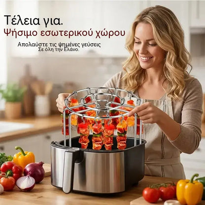 1 τεμάχιο 27 ευρώ ✨Ανοξείδωτη σχάρα για κεμπάπ🍢