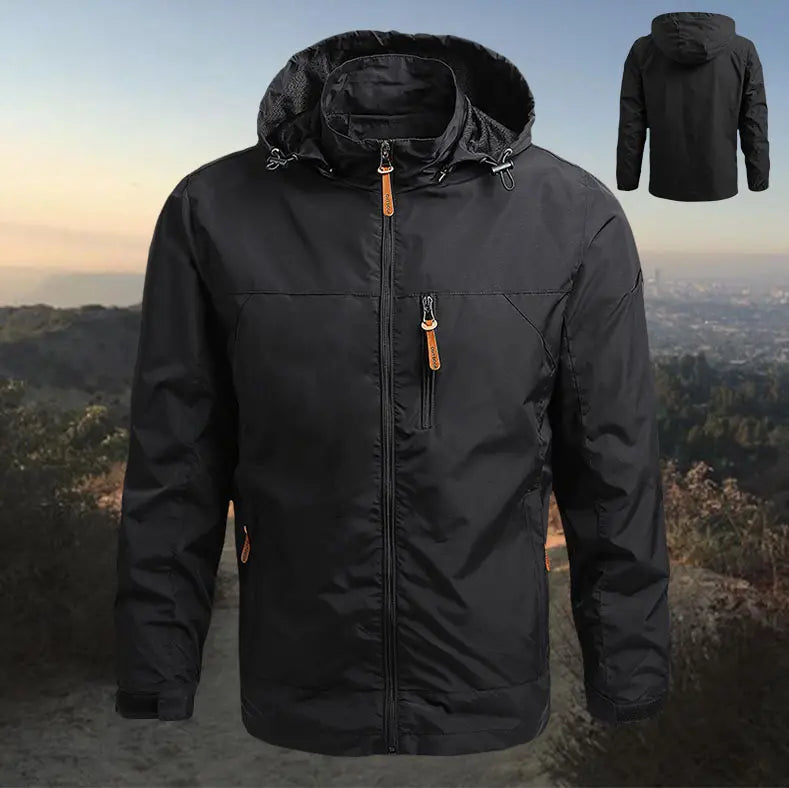 🔥【M-5XL】Φθινοπωρινό/Χειμερινό Casual Μπουφάν με Κουκούλα, Χαλαρή Γραμμή, Διαθέσιμα Όλα τα Μεγέθη