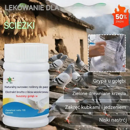 50% ZNIŻKI 🔥🕊️🕊️ 100 tabletek, specjalny lek dla gołębi pocztowych, kuracja 6 w 1 dla gołębi: szybkie gojenie, znaczące rezultaty!