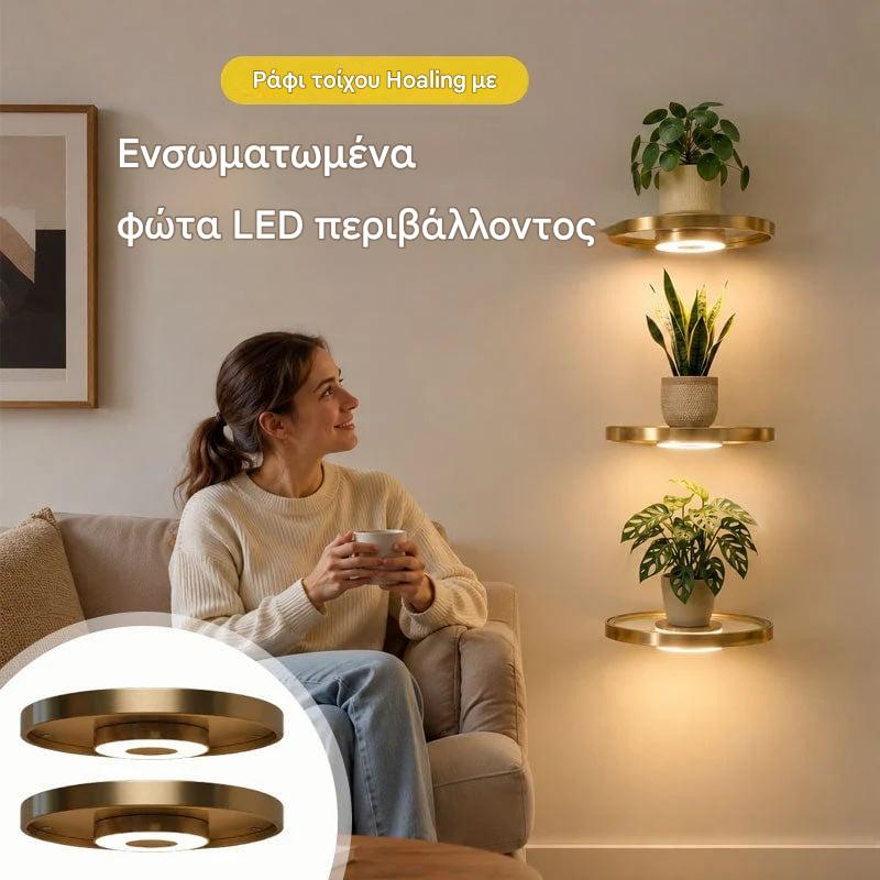 💡🍃Κρεμαστή βάση τοίχου με ενσωματωμένες λειτουργίες