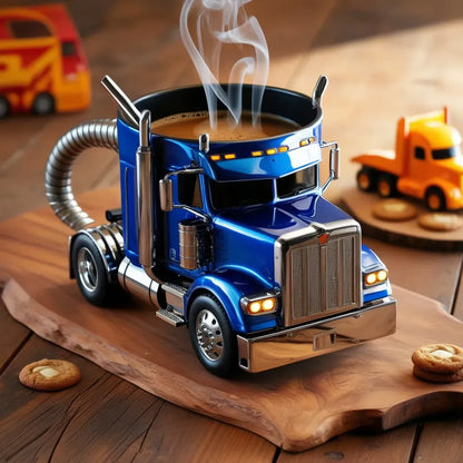 🚛【Kupte jeden, druhý dostanete zdarma】Ručně vyráběné hrnky na kávu pro kamiony