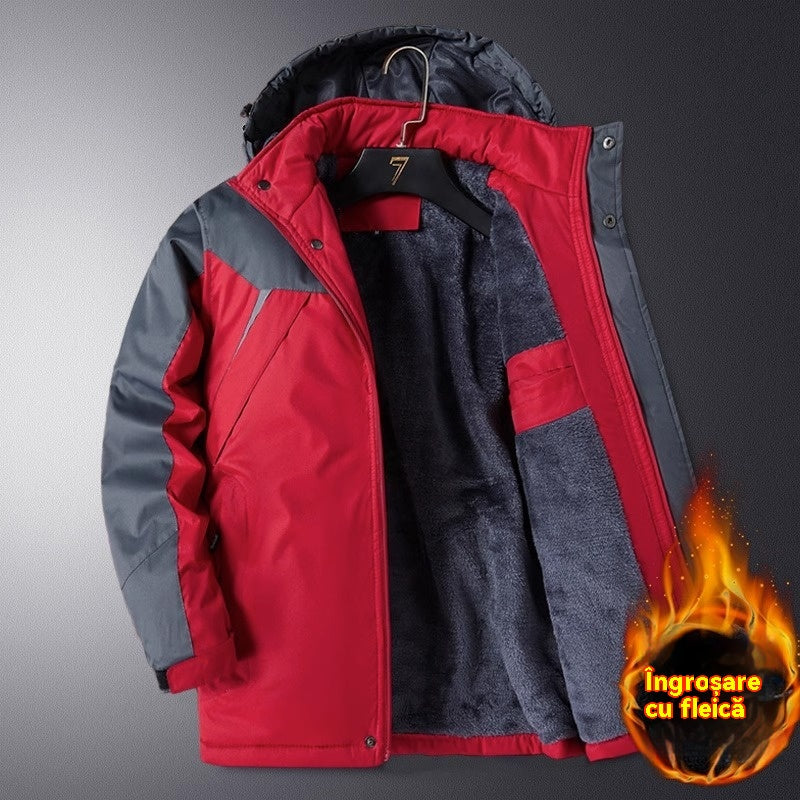 ❄️ Zimski hit prodaje【L–6XL】🧥 Muška zimska softshell jakna s toplom podstavom – vodootporna, otporna na vjetar i idealna za hladno vrijeme✨