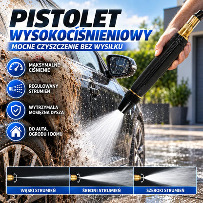 【Dysza do pistoletu na wodę pod wysokim ciśnieniem + złączka】2 zestaw 89 zł.🔥 Wysokociśnieniowy pistolet natryskowy do użytku domowego