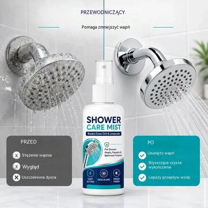 🚿💧Szybko działający spray do usuwania kamienia z prysznica
