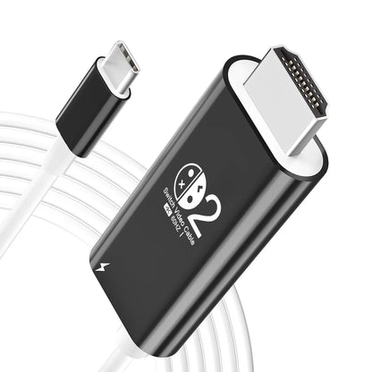 🔥 OFERTA OGRANICZONA CZASOWO: 50% taniej! 🔥 Kabel-adapter USB-C na HDMI do konsoli Switch