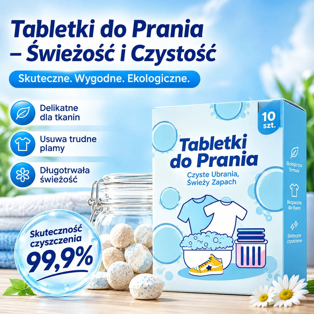 🎁【30 szt.】Uniwersalny środek czyszczący do ubrań, kuchni i pralki