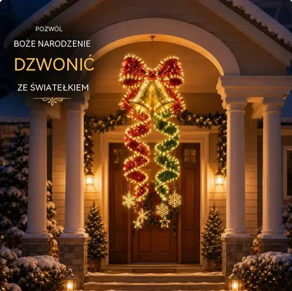 🎄 Kolekcja spiralnych lamp wiszących LED z nutką świątecznej magii ✨