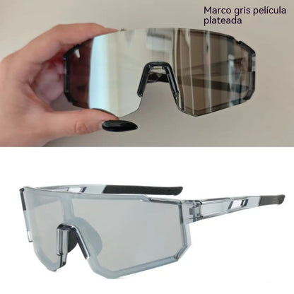 🕶️Φωτοχρωμικά γυαλιά ποδηλασίας, γυαλιά ηλίου διπλής χρήσης για μέρα και νύχτα, προστασία UV για τα μάτια.