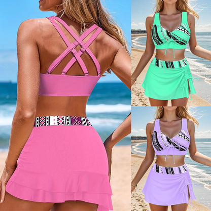 🏖️🌴【S-5XL】Set de costume de baie imprimate pentru vacanță la plajă 2025
