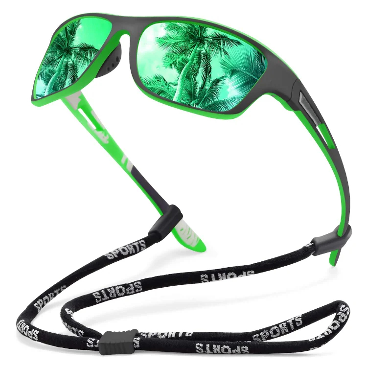 😎【Kupte 1 a získejte 1 zdarma】🕶⚡ Pánské sportovní sluneční brýle, polarizované s reflexními pravými skly, moderní a odolné proti prachu, ideální pro venkovní jízdu