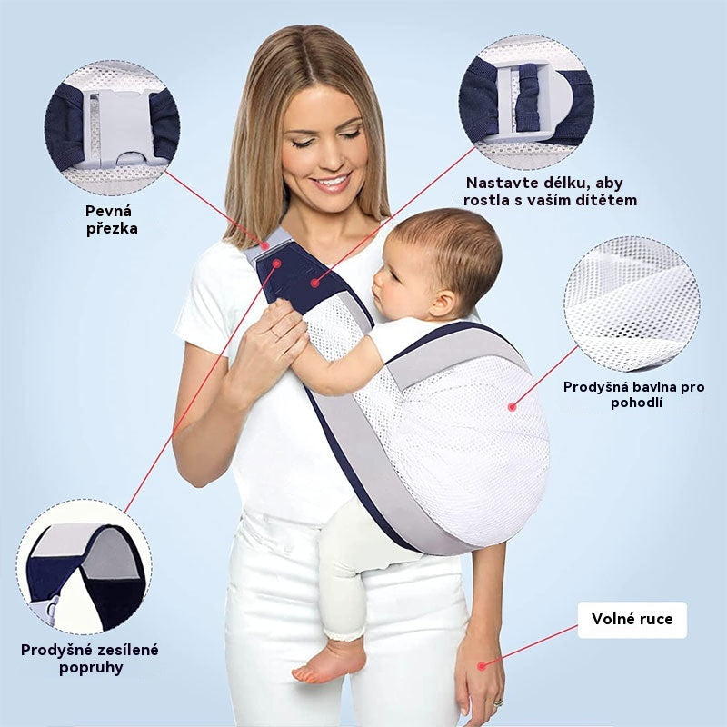 👨‍🍼【Kupte 1 a získejte 1 zdarma】Multifunkční přenosné nosítko pro děti, nosnost 20 kg, vhodné pro děti ve věku 0-3 let