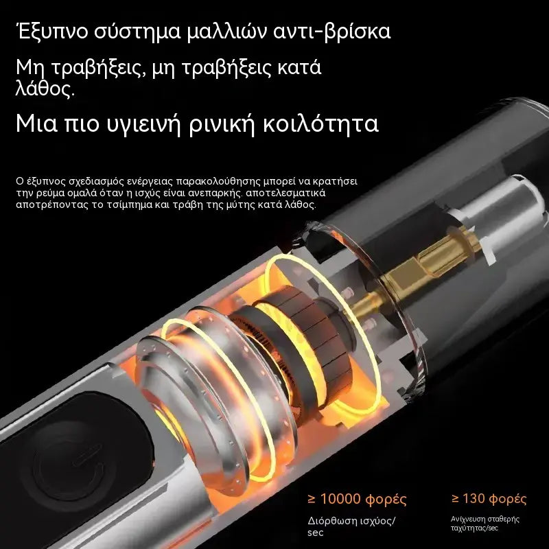 Επαγγελματικό τρίμερ μύτης και αυτιών με οθόνη LED, ανώδυνα δώρα ταξιδιού για