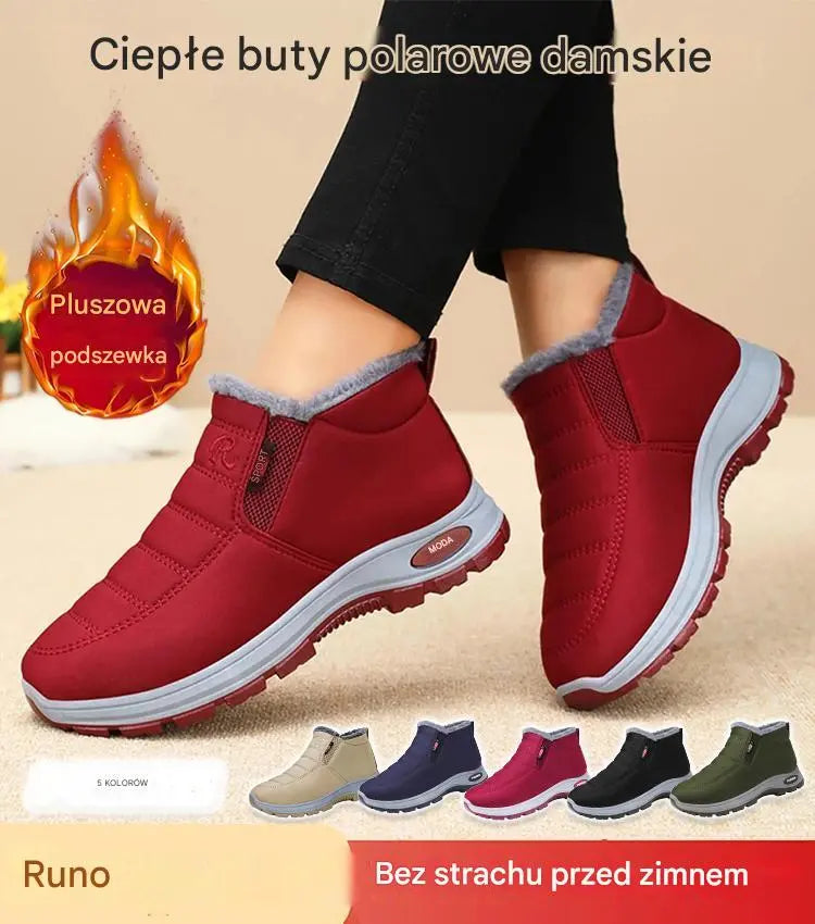 🔥 【Specjalna zniżka 50%】【35–48】 👢 Zimowe buty unisex z ocieplającym pluszowym podszyciem – ciepłe, wygodne i antypoślizgowe na chłodne dni