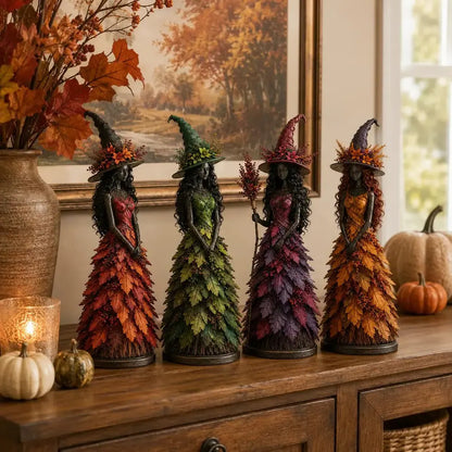 🧙‍♀️ Zaczarowana figurka jesiennej wiedźmy