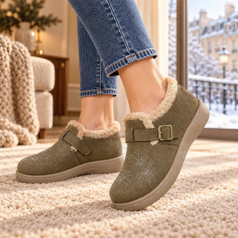 ✨【36-41】Nowe, w pełni zabudowane buty w stylu Birkenstock na zimę 2026 – ciepłe, wygodne obuwie codzienne z wyściółką z polaru