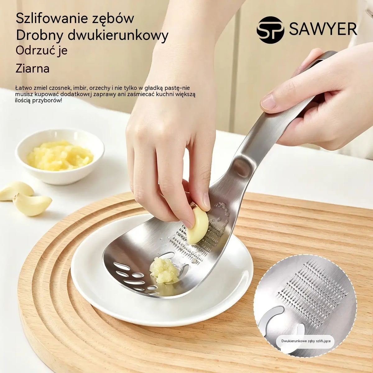 🔥50% zniżki🔥🥄 Wielofunkcyjna łyżka i sitko ze stali nierdzewnej 304