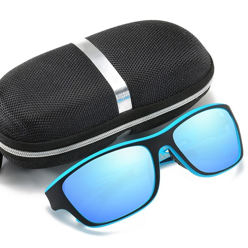 😎【Kupte 1 a získejte 1 zdarma】🕶⚡ Pánské sportovní sluneční brýle, polarizované s reflexními pravými skly, moderní a odolné proti prachu, ideální pro venkovní jízdu