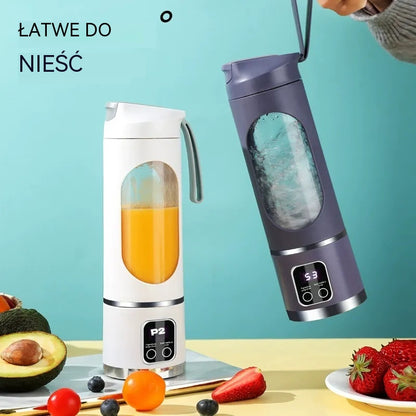 ✨🍹 Bezprzewodowy przenośny blender 🔥 Bezprzewodowa, przenośna konstrukcja